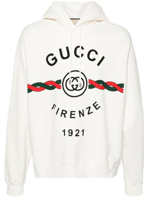 gucci firenze cotton hoodie